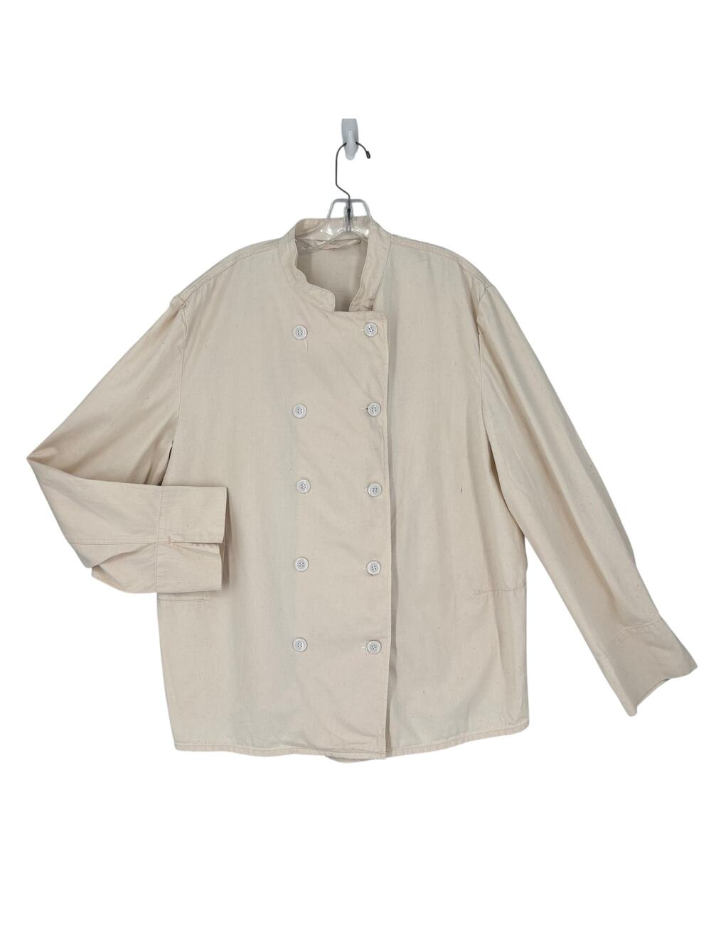 VIntage 1965 W. Merk Oschingen German Military Surgical Coat 172/53 Off White